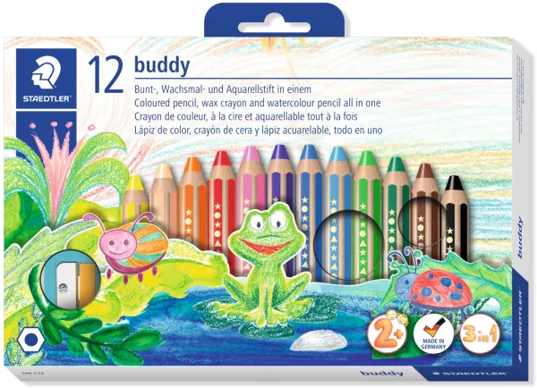 Buntstift Buddy chunky 3in1 (12)