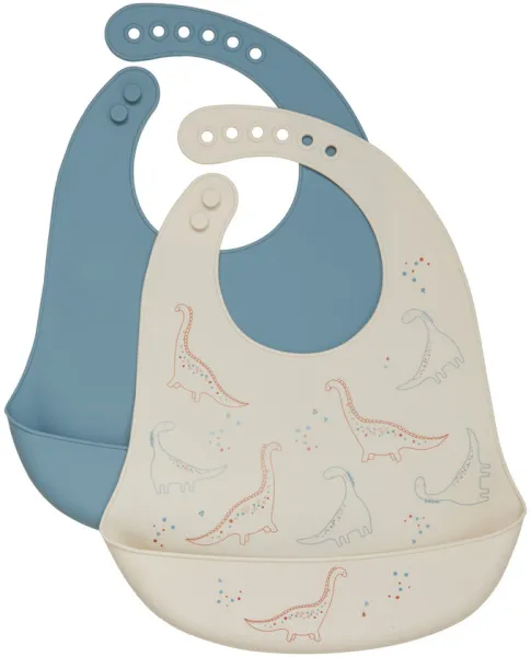 Silikon-Lätzchen (2er-Pack) - 419 - EINHEITSGRÖSSE